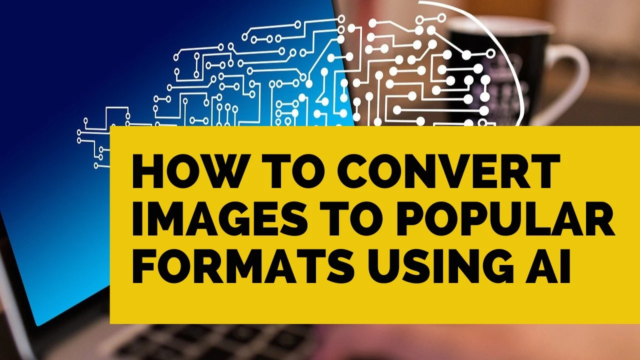 Convert popular file types to other formats with Ai File Conversion feature.